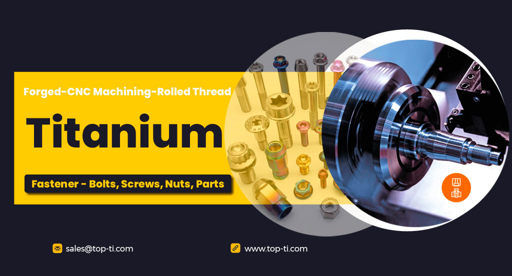 CNC machined titanium