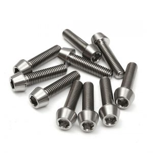 M5 Titanium Tapered Bolts For MTB Road Stems
