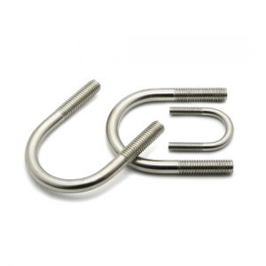 Titanium U Bolts, Round Bend