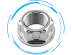 Flanged Axle Nuts