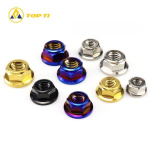 Titanium Flange Metal Insert Lock Nut