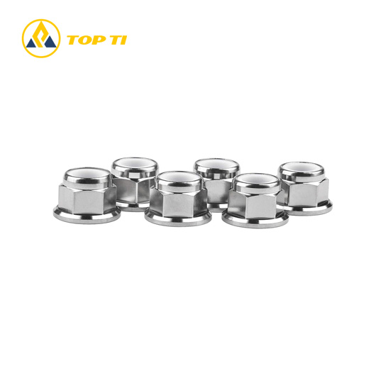 Titanium Flange Nylon Lock Nut