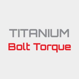 Torque Recommendations for Titanium Bolts