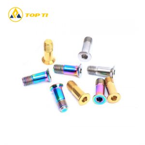 Titanium Rear Dial Guide Wheel Screws