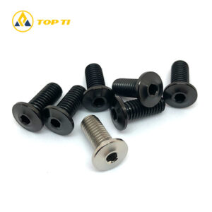 Low Profile Titanium Bottle Cage Screws